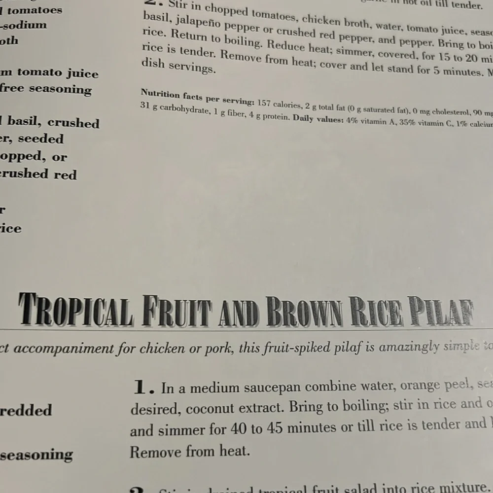 Better Homes and Gardens Healthy Family‎ Cookbook Recipes Tips Nutrition 1995